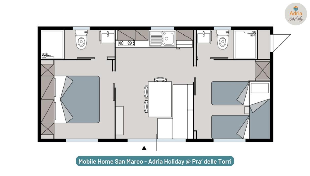 Pra' Delle Torri - Adria Holiday Mobile Homes Caorle Dış mekan fotoğraf