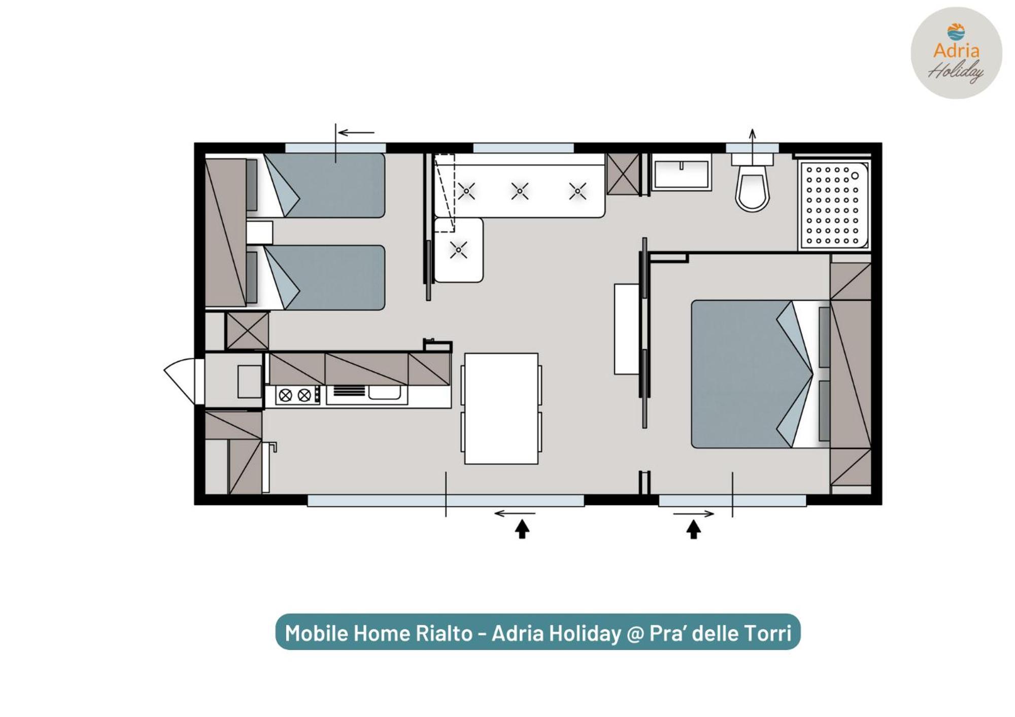 Pra' Delle Torri - Adria Holiday Mobile Homes Caorle Dış mekan fotoğraf